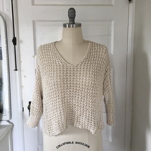 Eileen Fisher Cotton/Linen Tape Box Top